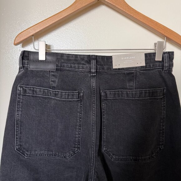 NWT Everlane The Utility Barrel Pant Jeans In Black 30R - Picture 7 of 8
